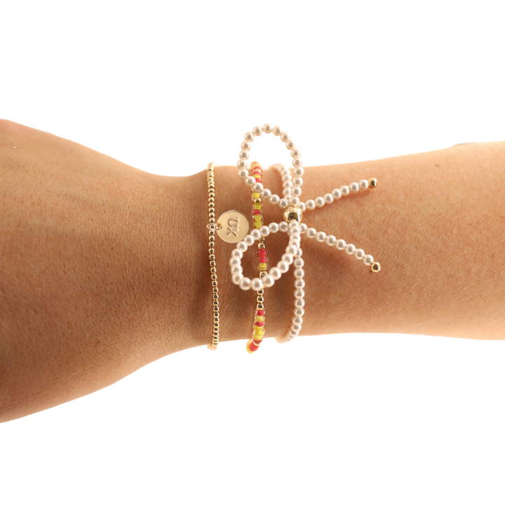 Chi Omega Bracelet Stack