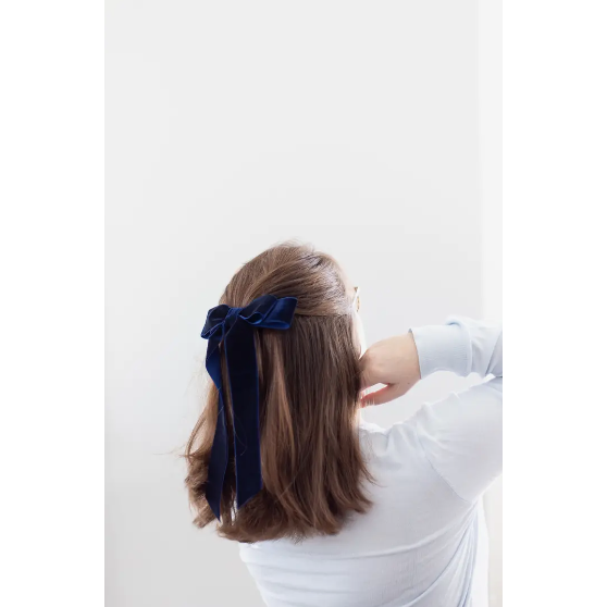 Long Bow Barrette: Red