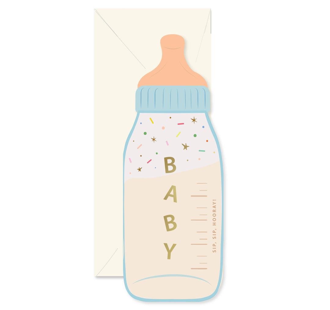 Baby Bottle Card