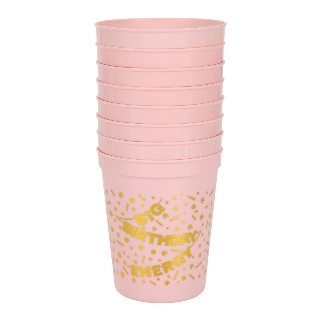 Big Birthday Energy Reusable Cups