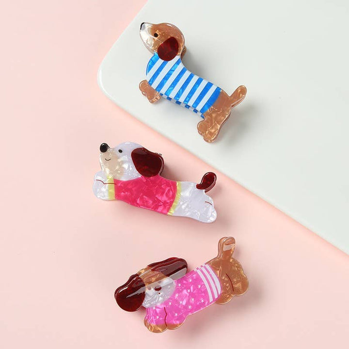 Pink Dog Hair Clip