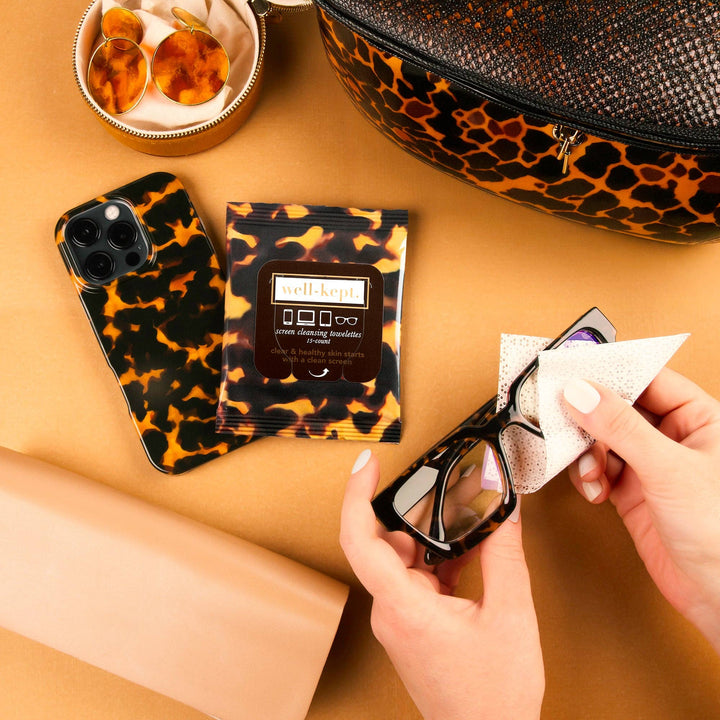 Tortoise Screen & Lens Wipes