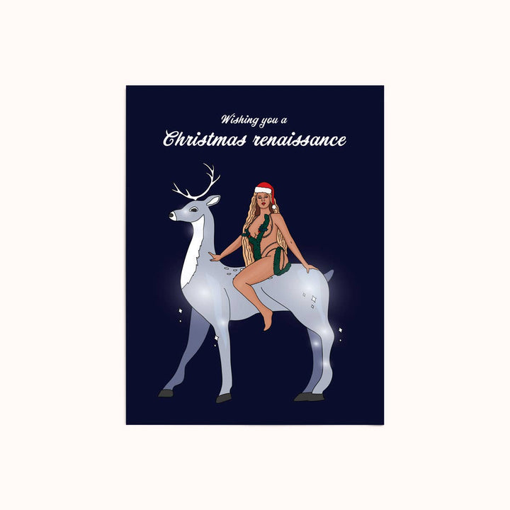 Holiday Renaissance Christmas Card