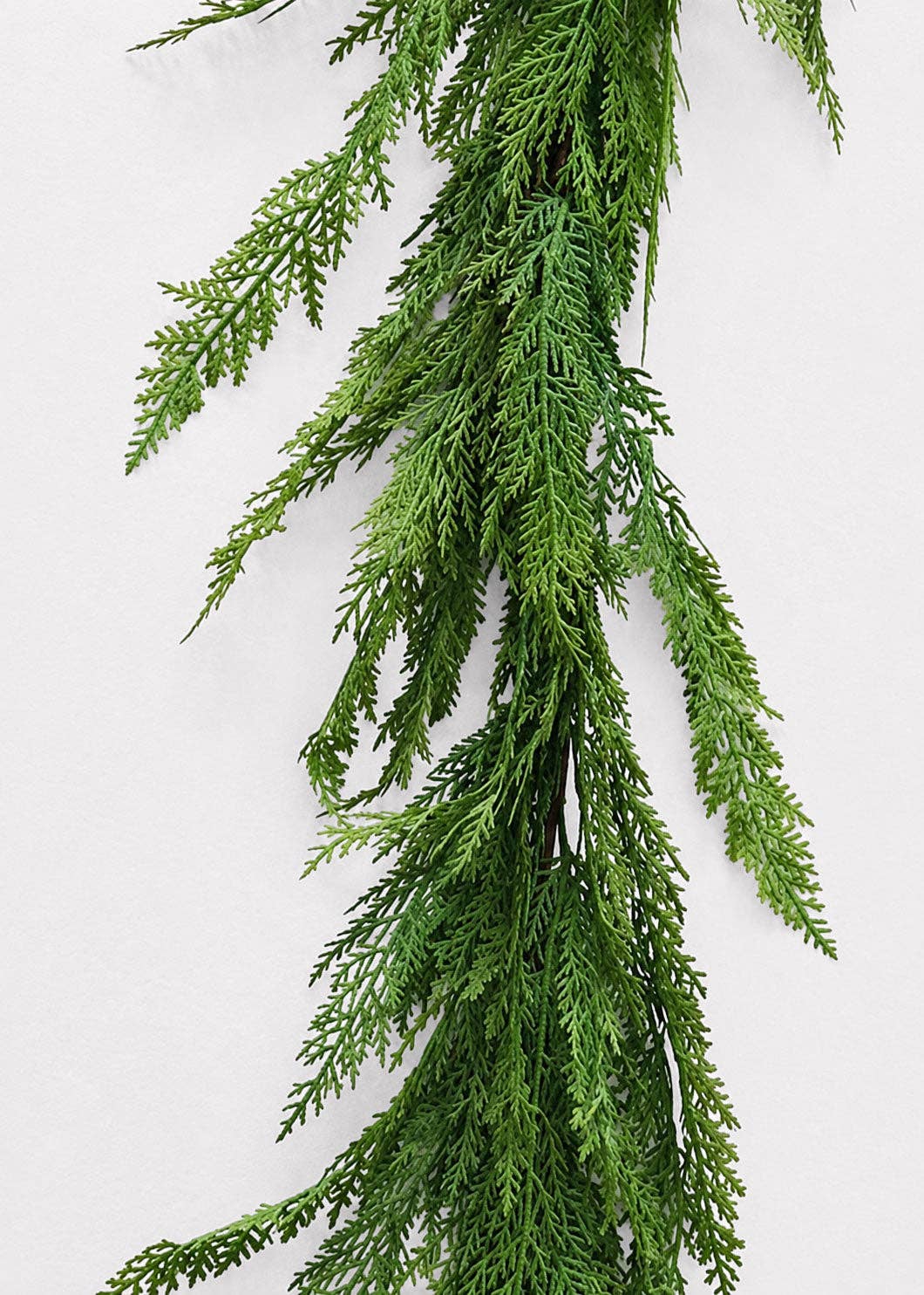 Real Touch Cedar Holiday Table Garland