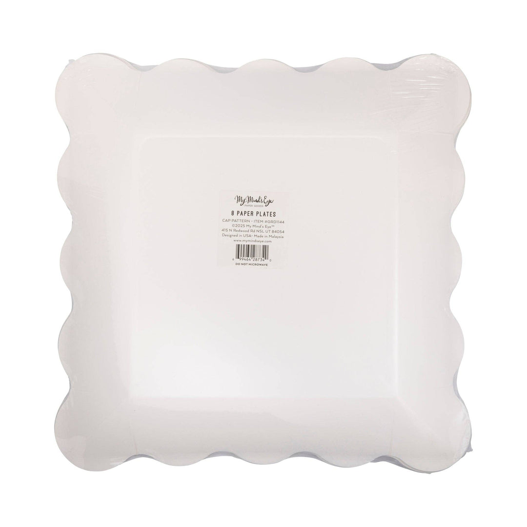 Cap Pattern 11" Plate