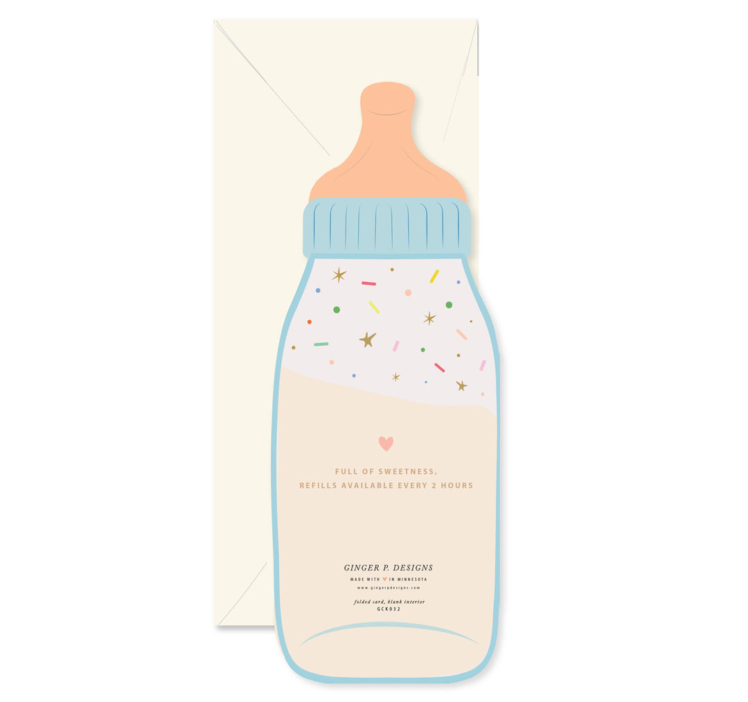 Baby Bottle Card