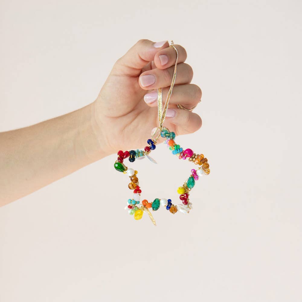 Star Beaded Ornament