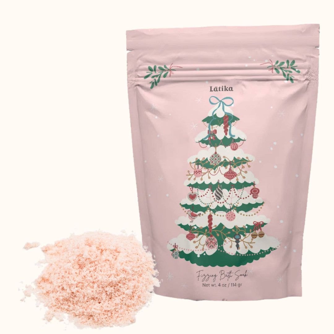 Pink Christmas Bath Soak