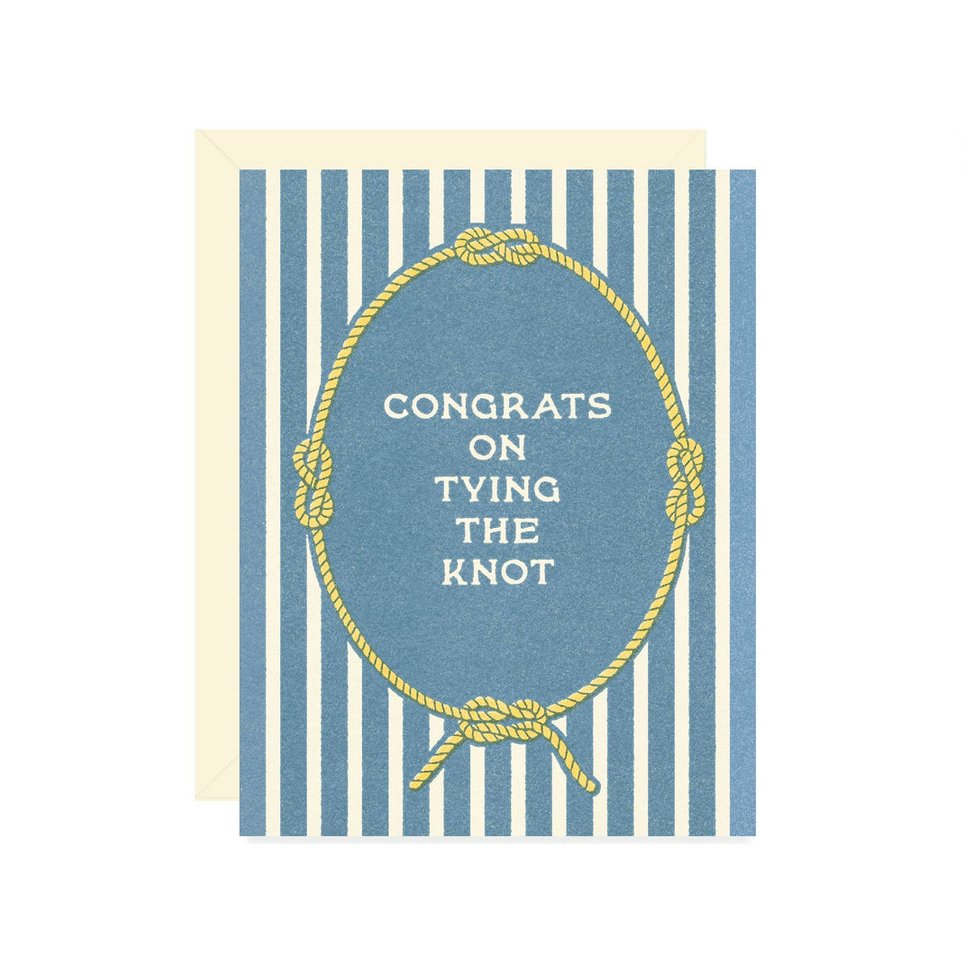 Tying the knot Card