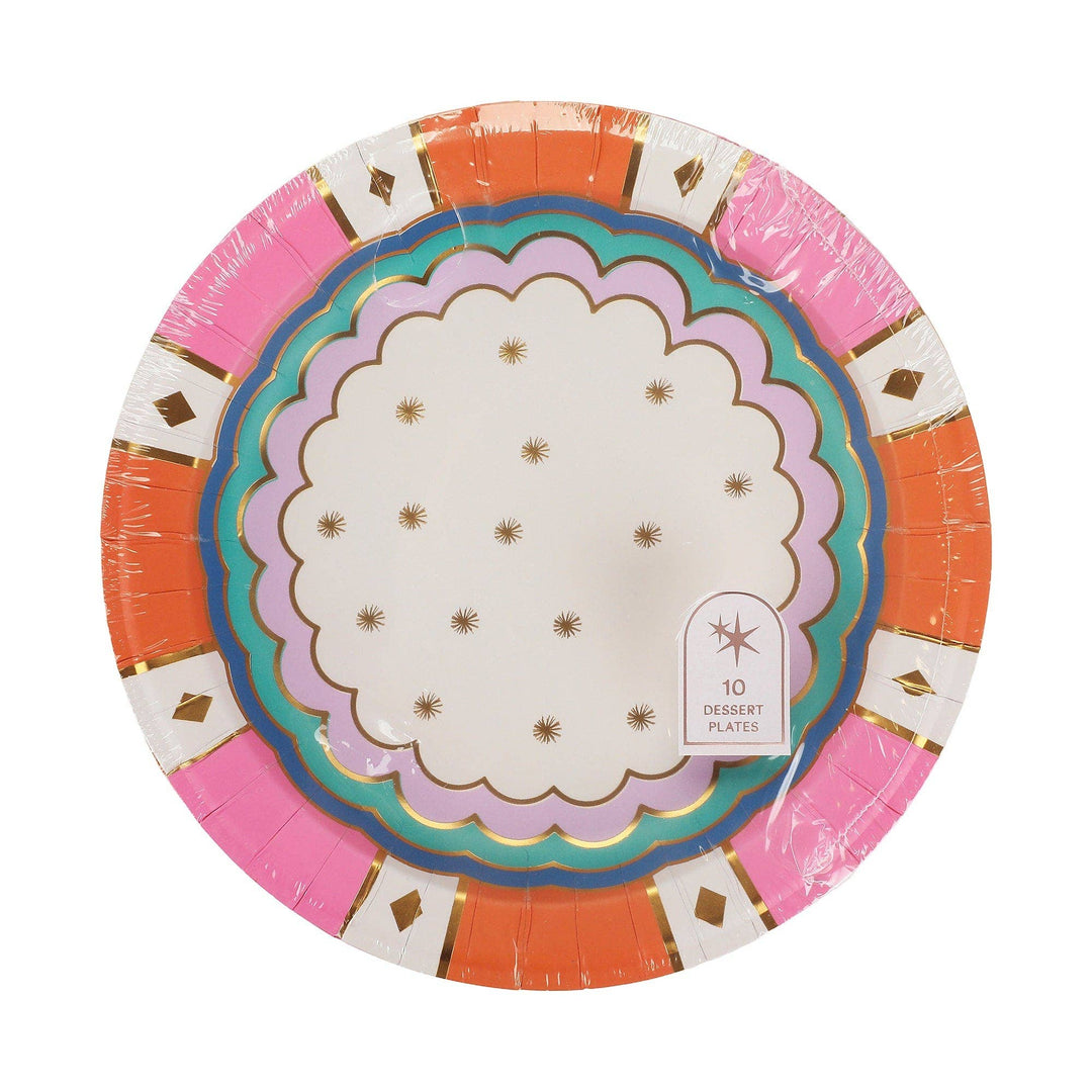 Welcome To The Circus Dessert Plates