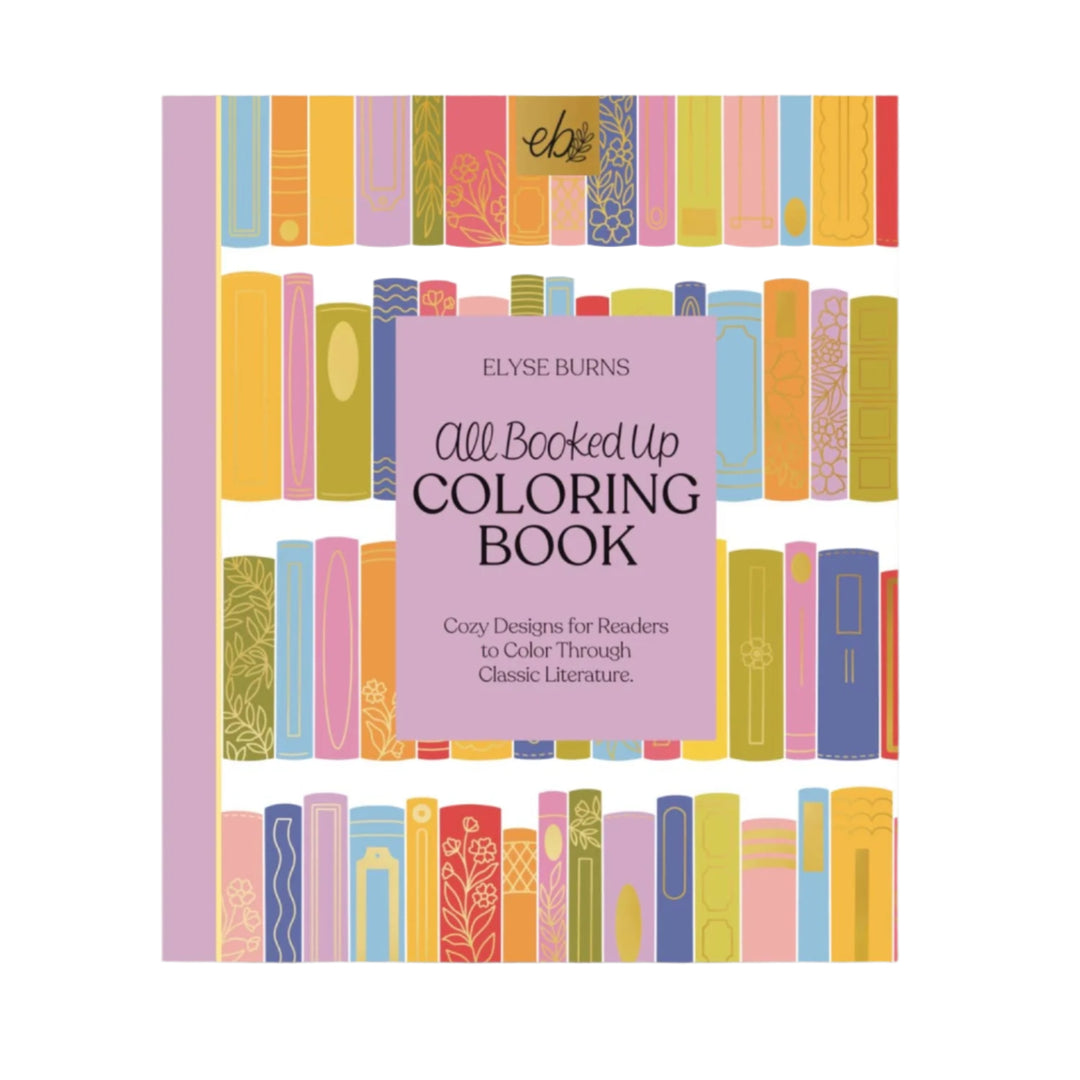All Booked Up Coloring Book