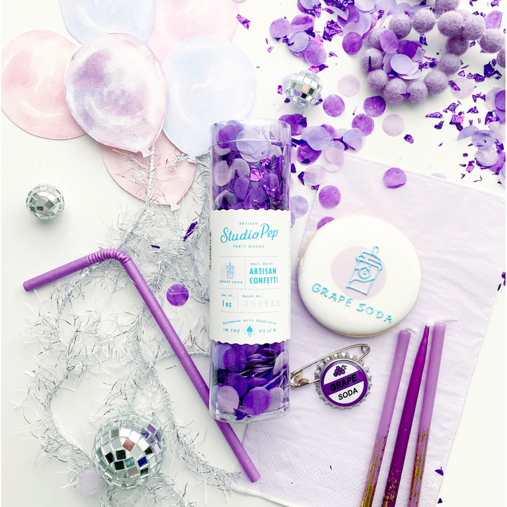 Grape Soda Artisan Confetti
