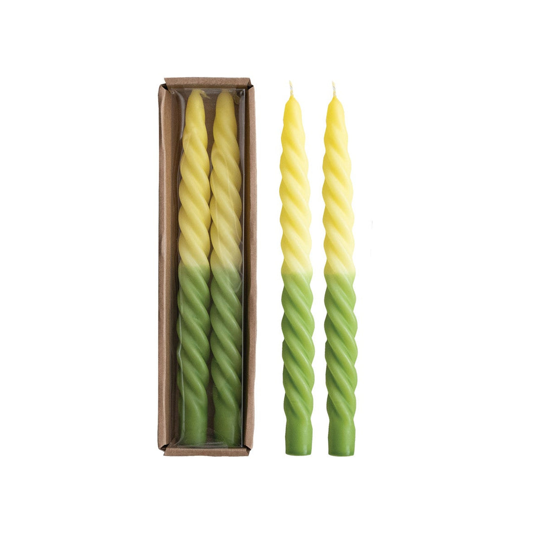 Twisted Taper Candles