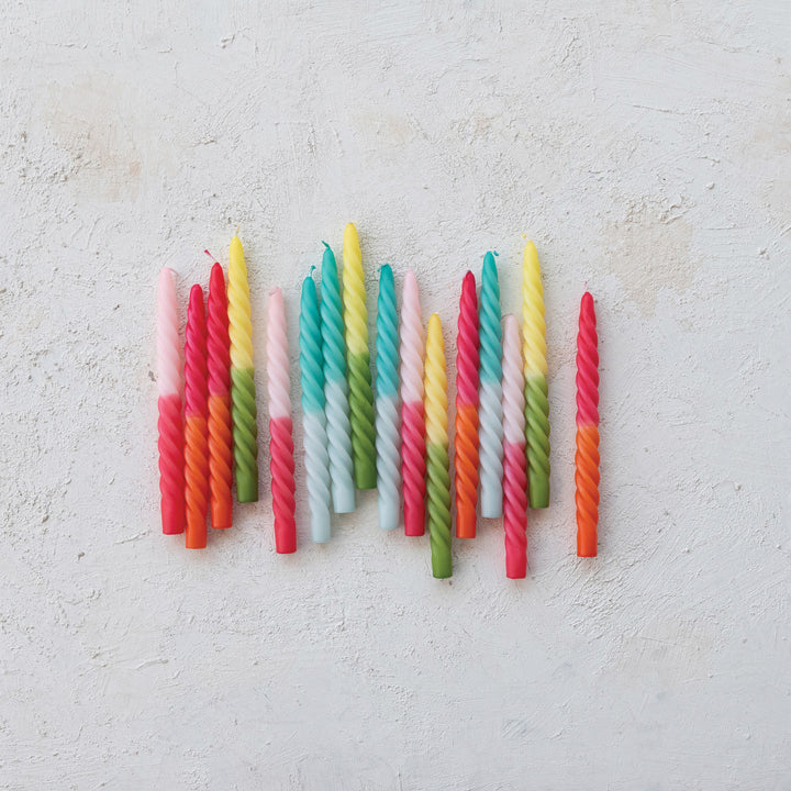 Twisted Taper Candles