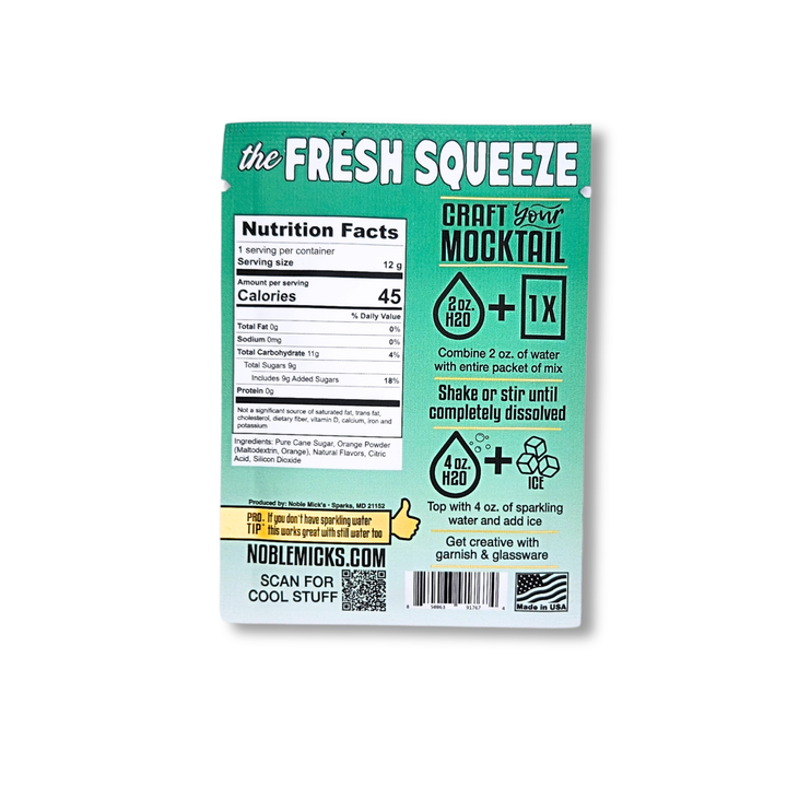 The Fresh Squeeze Mocktail