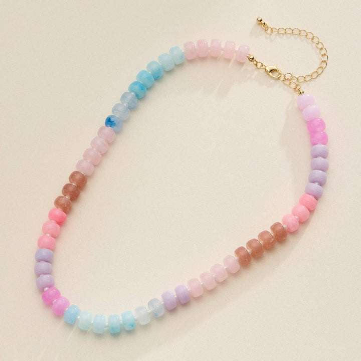 Multicolor Colorful Beaded Necklace