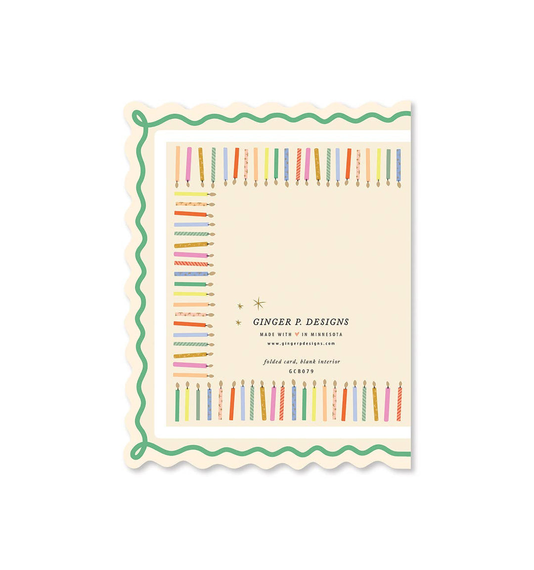 Cake and Candles Card