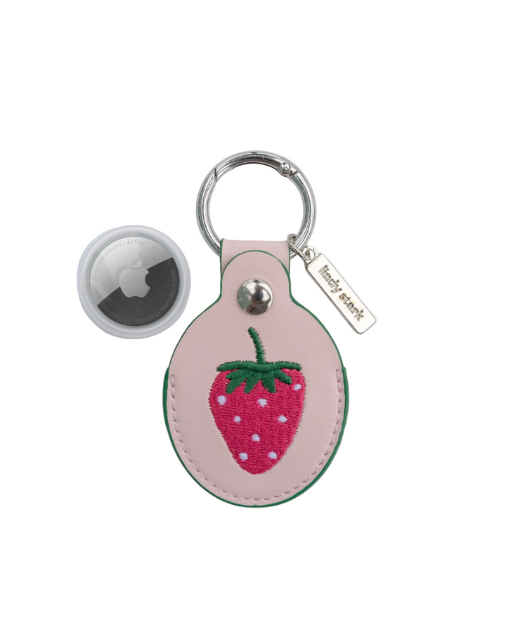 Strawberry AirTag Keychain