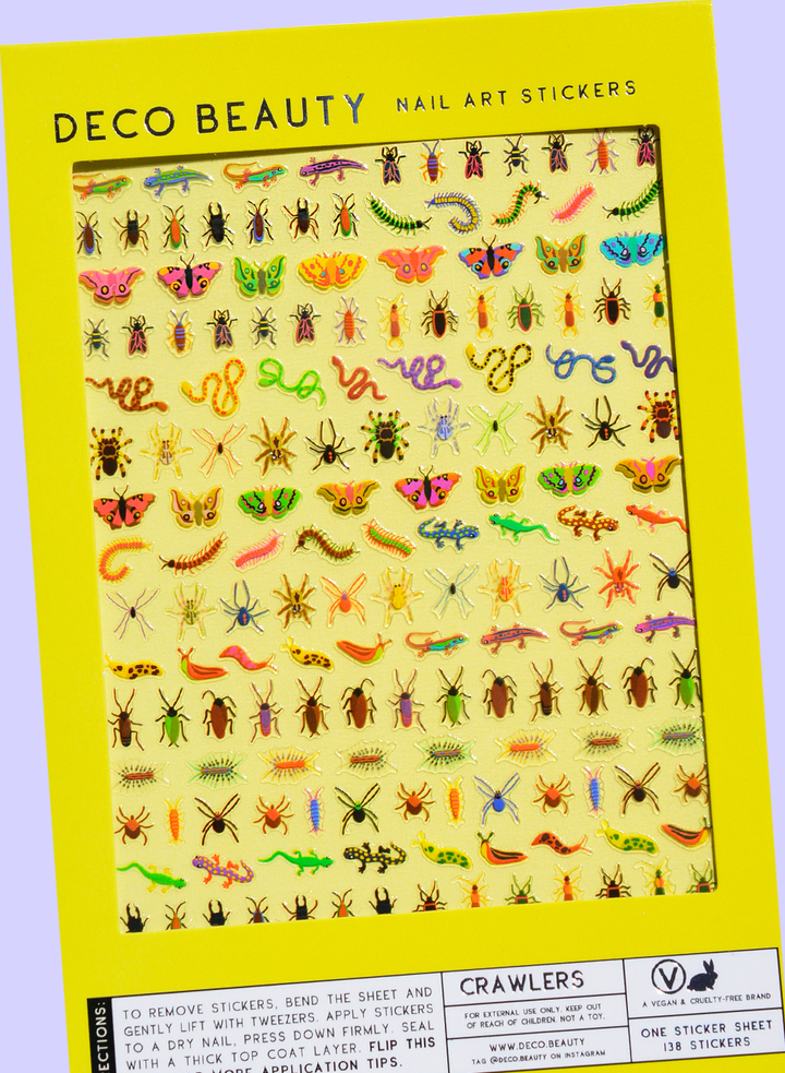 Crawlers Nail Art Stickers