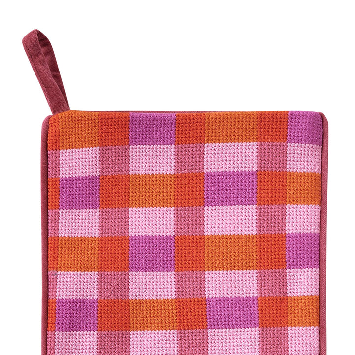 Plaid Pink Stocking