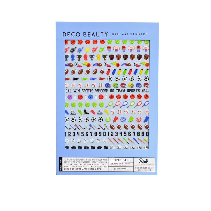 Sports Nail Art Stickers