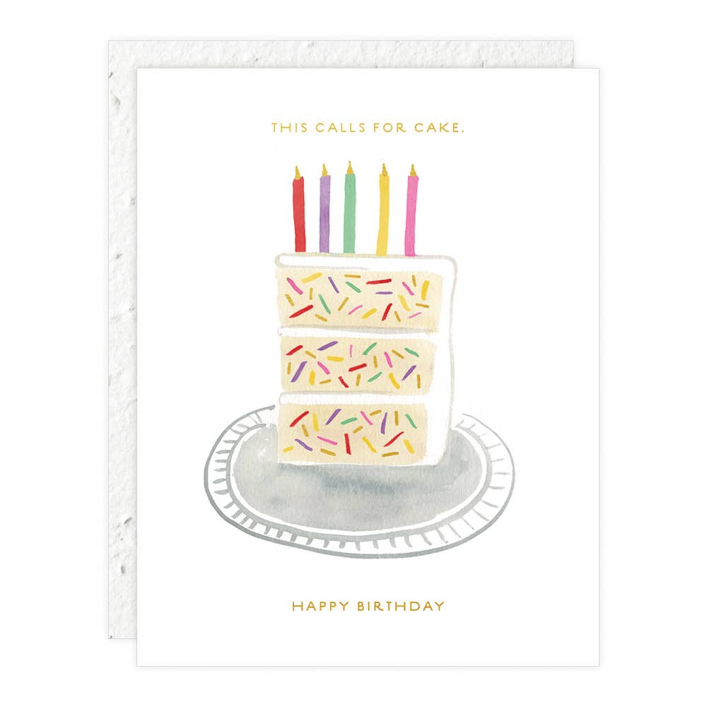 Birthday Slice Card