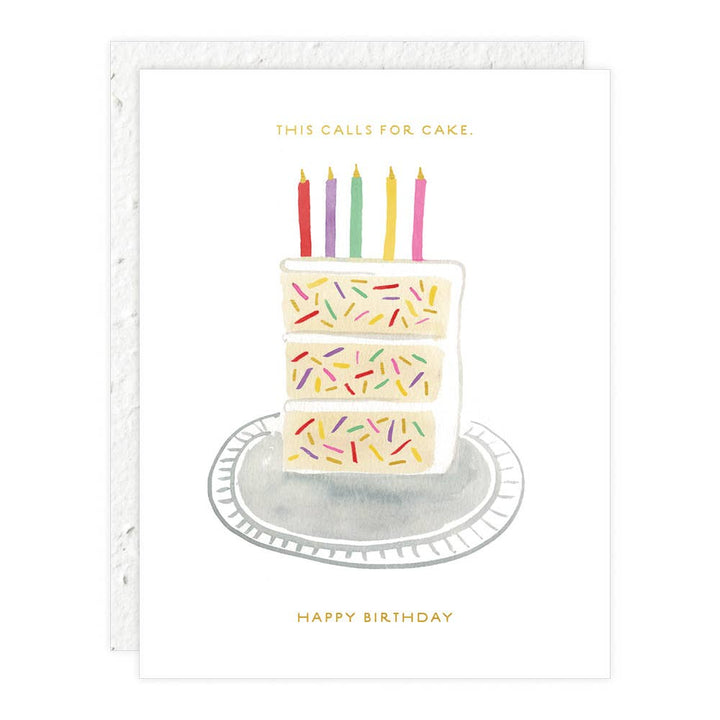 Birthday Slice Card