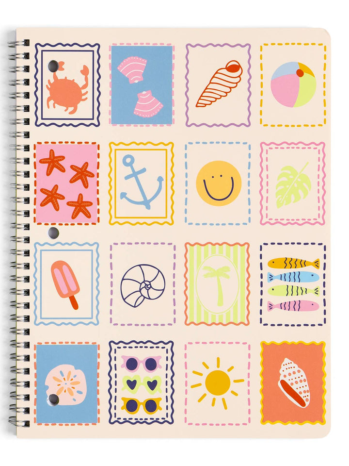 Beach Days Notebook