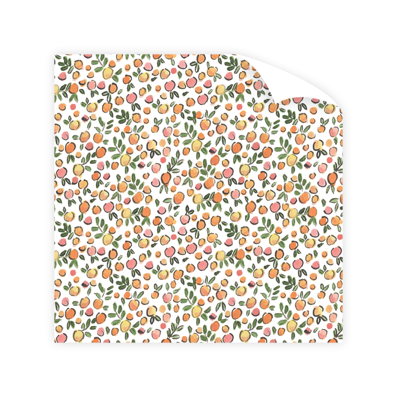 Citrus Tree Wrapping Paper Roll