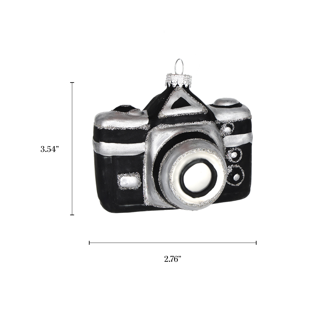 Camera Christmas Ornament