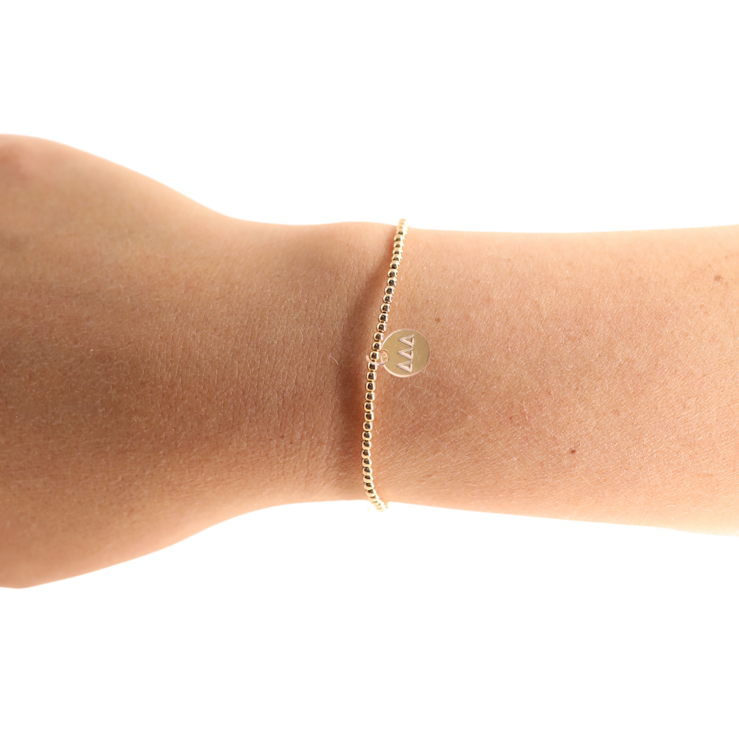 Tri Delta Bracelet Stack