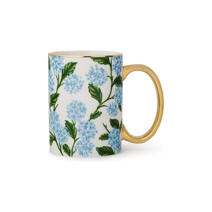 Hydrangea Porcelain Mug