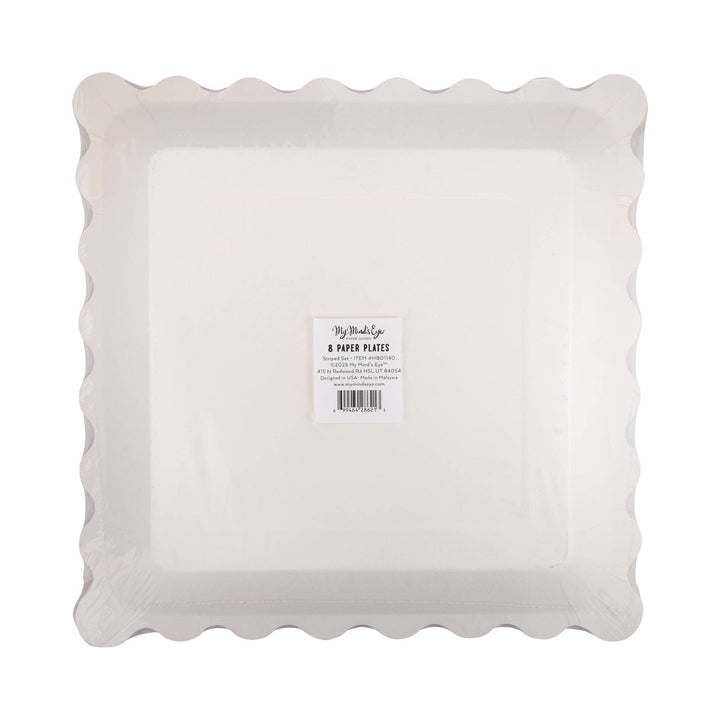 Striped Plate Set