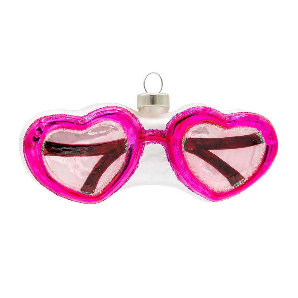 Heart Sunglasses Ornament