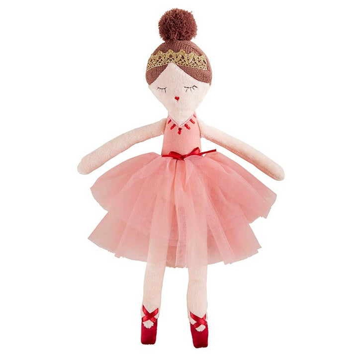 Pink Ballerina Plush Doll