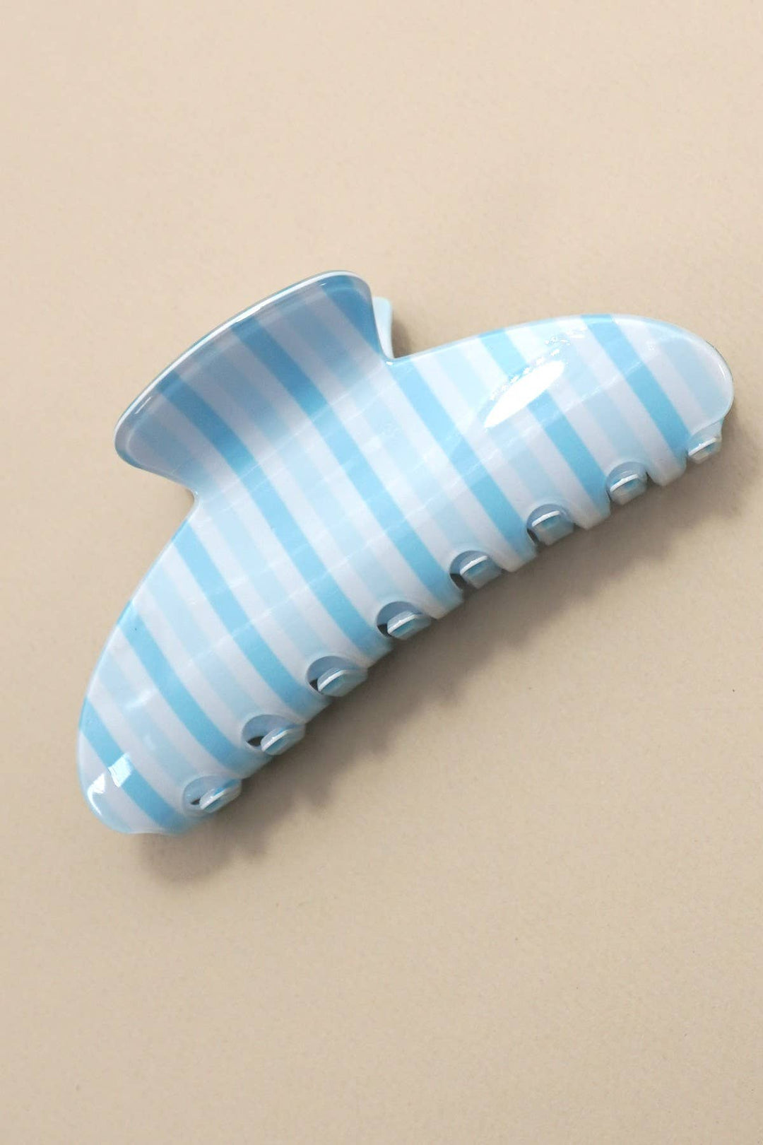 Pink Striped Clip