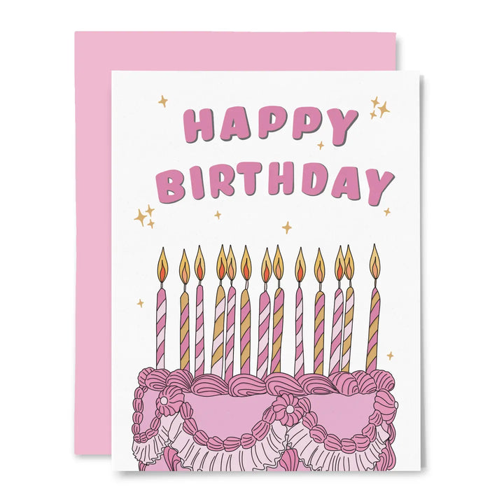 Candles Cake Card