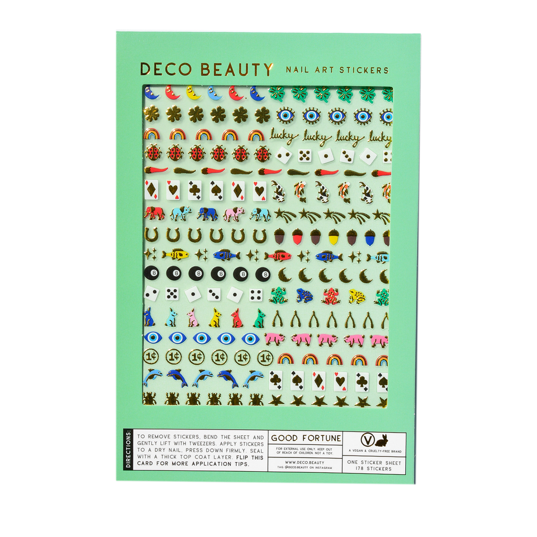 Good Fortune Nail Art Stickers