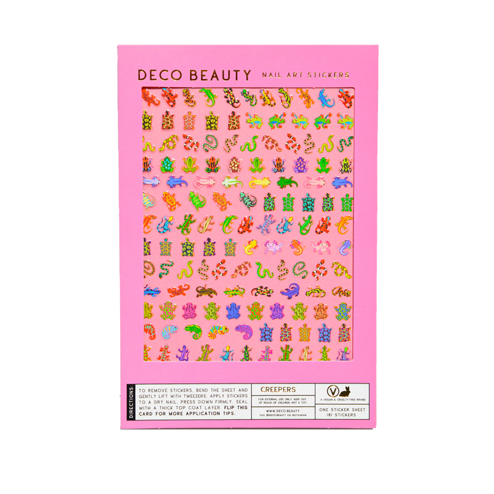 Creepers Nail Art Stickers