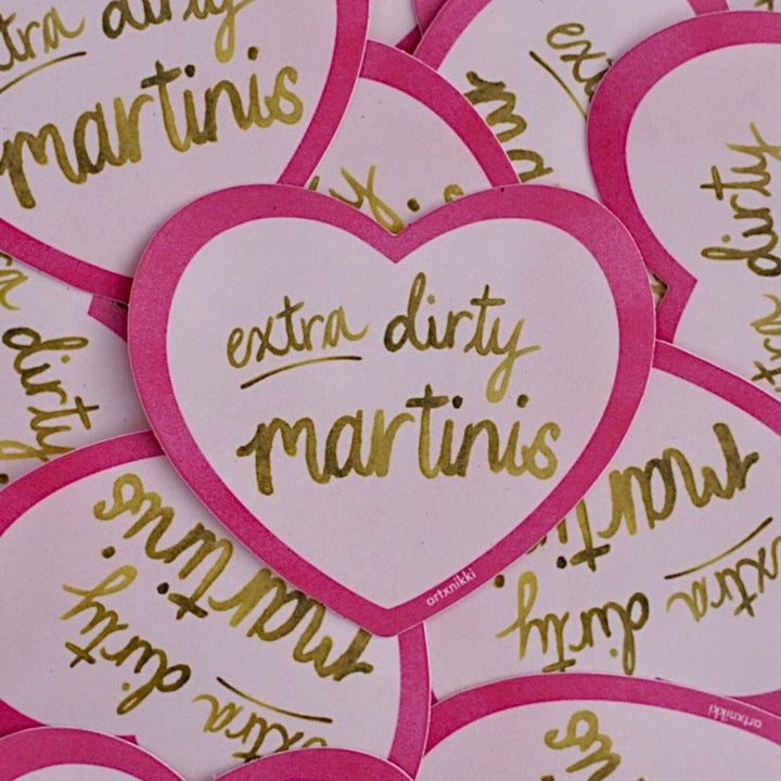 Extra Dirty Martinis Sticker