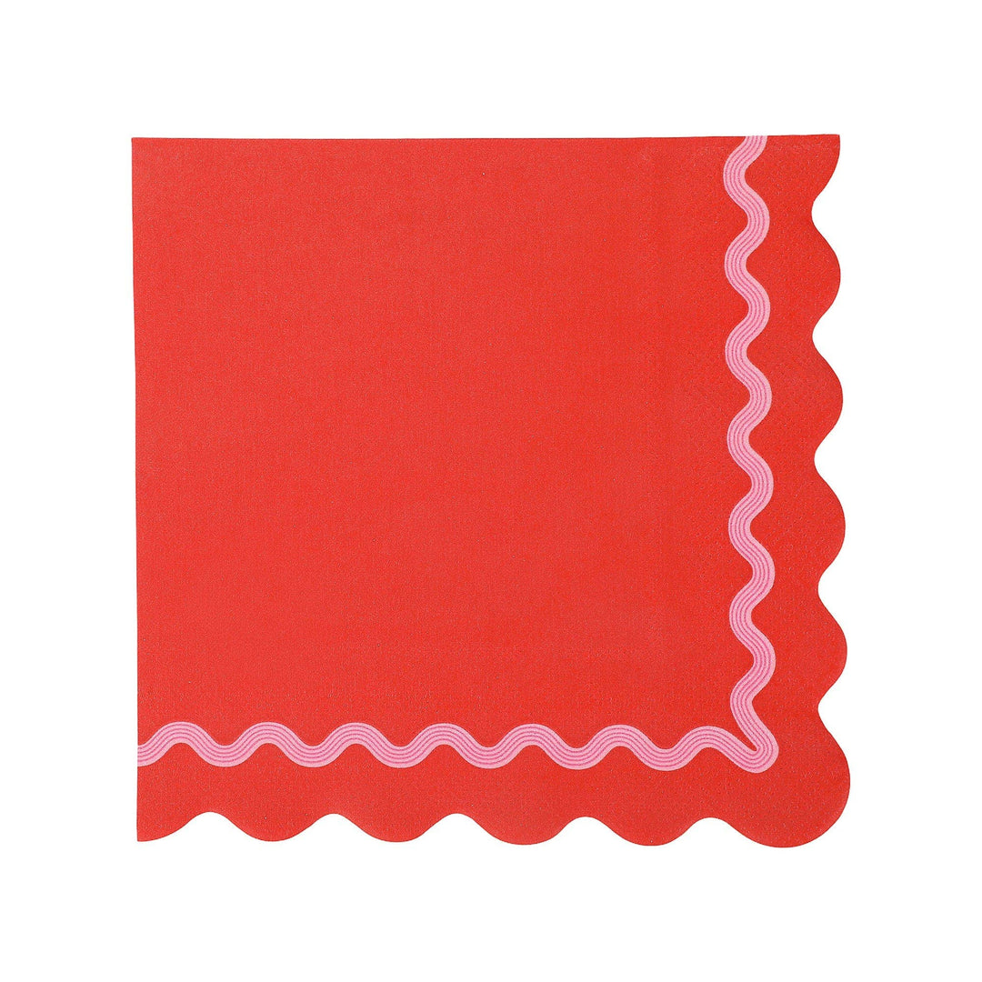 Rainbow Ric Rac Napkins