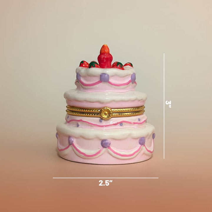 Strawberry Cake Trinket Box