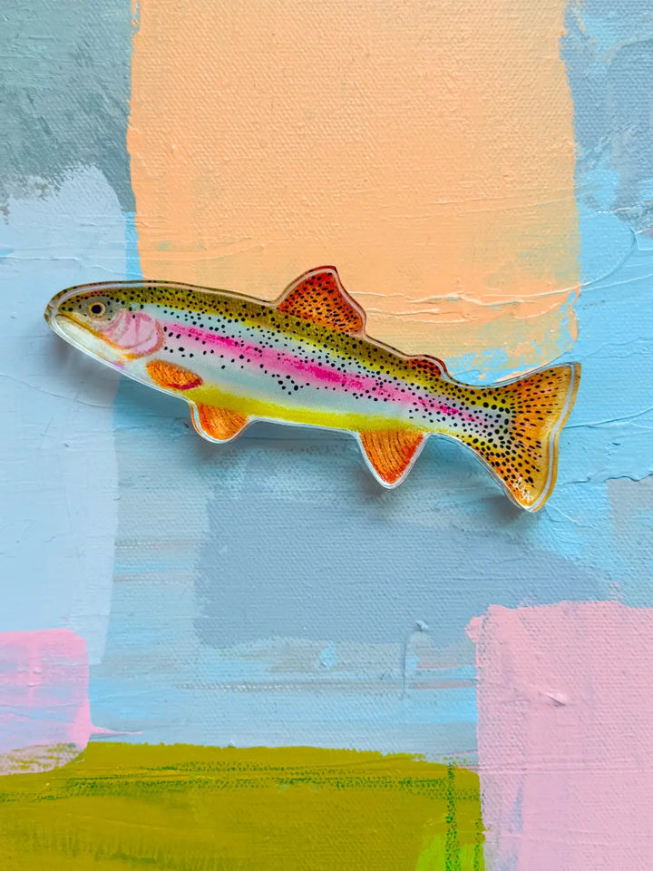 Rainbow Acrylic Trout