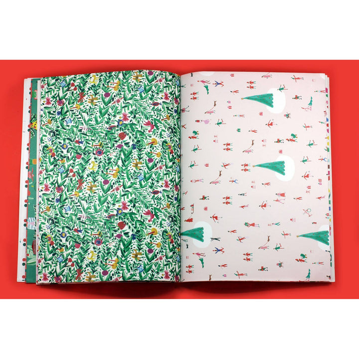 Very Delightful Holiday Wrapping Paper Book