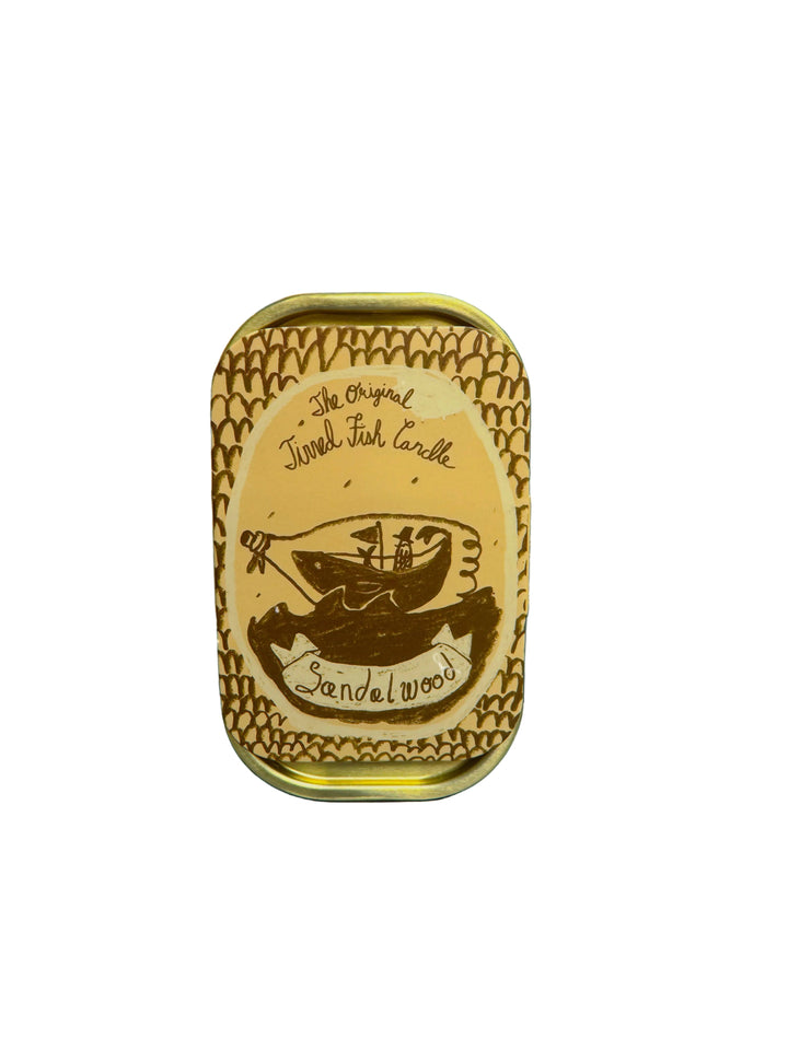 Tinned Fish Candle- Sandlewood
