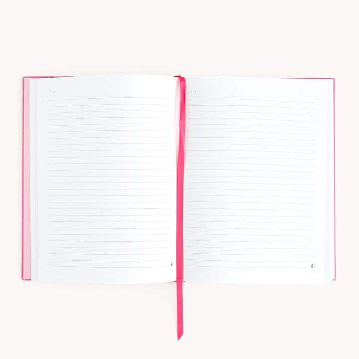 Raspberry Linen Journal