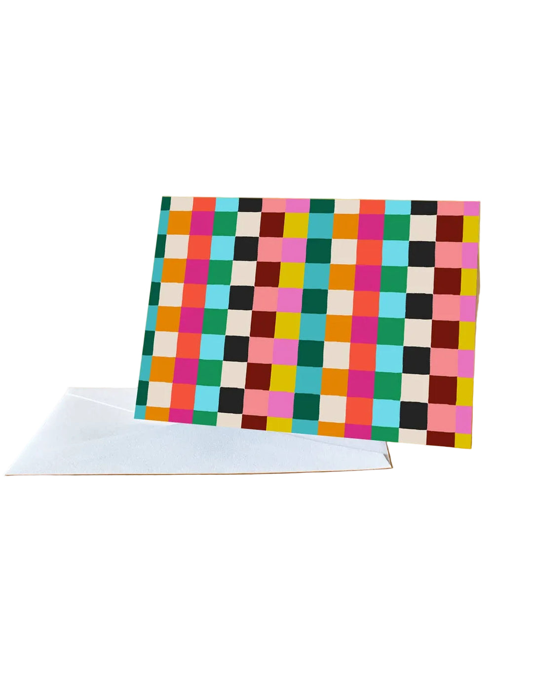 Rainbow Bright Checks Notecards