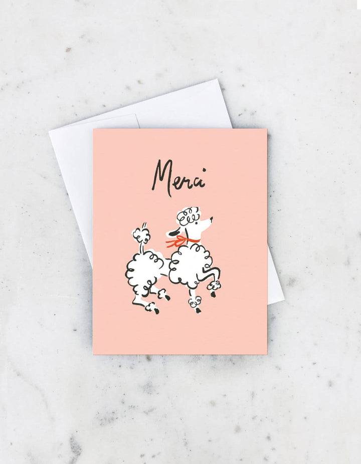Merci! Card