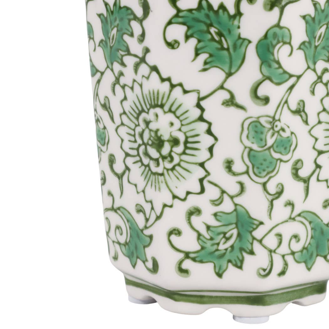 Jasmine Green and White Candle
