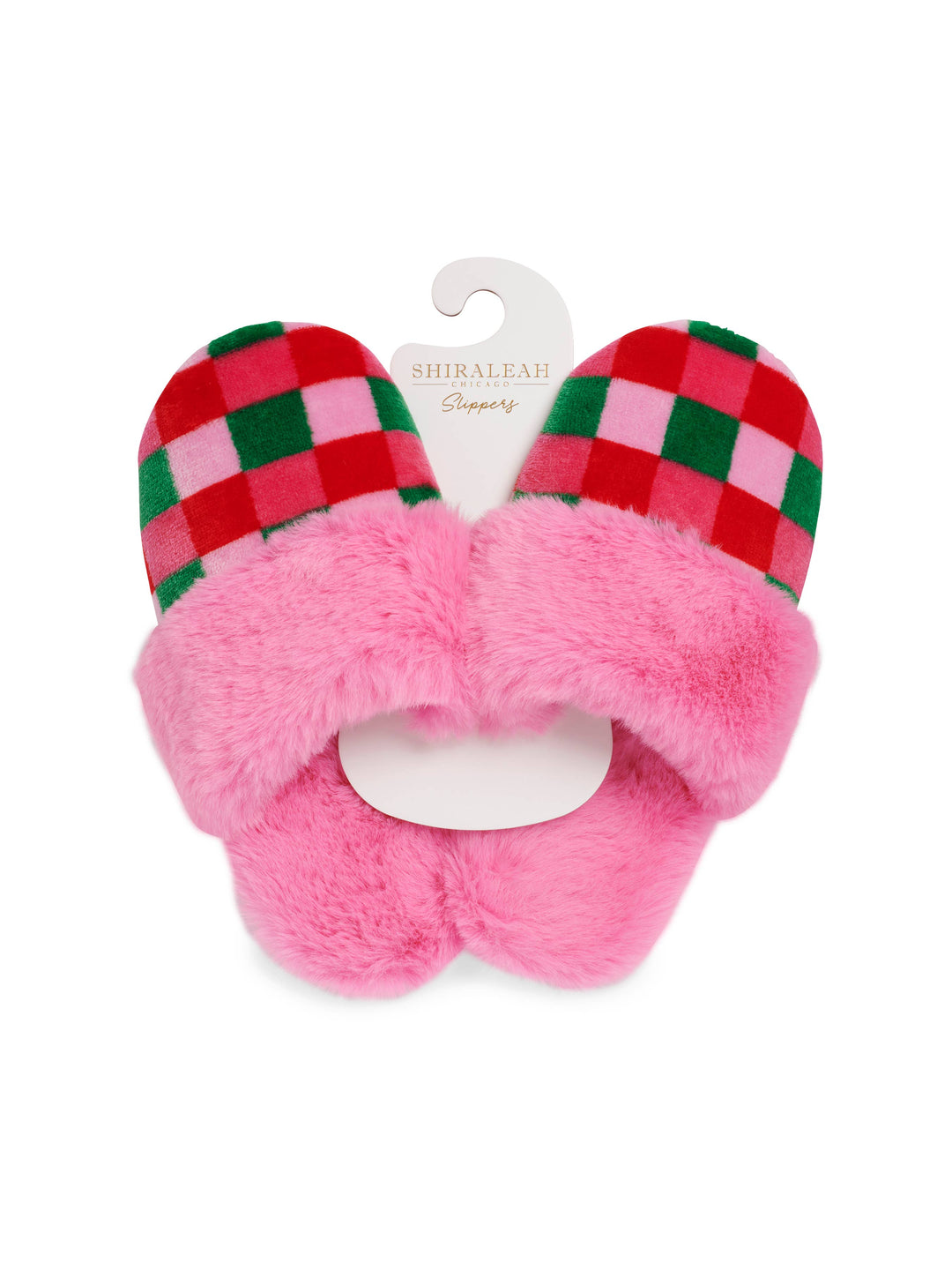 Checkered Slippers